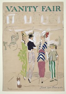 Vanity Fair Cover, June 1914, pub. 1914